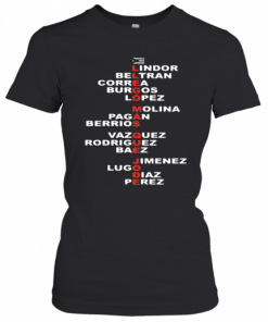Lindon Beltran Correa Burgos Lopez Molina Pagan Berrios Vazquez Rodriguez Beaz Jimenez Lugo Diaz Perez Llego Mas Que Jode T-Shirt Classic Women's T-shirt