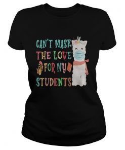 Llama cant mask the love for my students  Classic Ladies