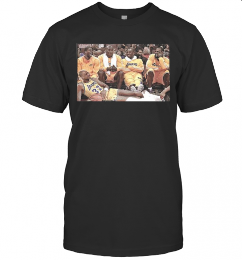 Los Angeles Lakers Basketball Team Picture T-Shirt