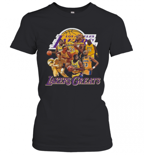 Los Angeles Lakers Greats Basketball T-Shirt Classic Women's T-shirt