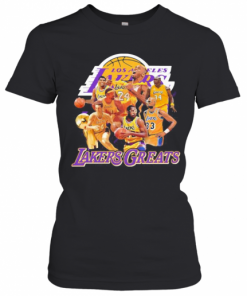 Los Angeles Lakers Greats Basketball T-Shirt Classic Women's T-shirt