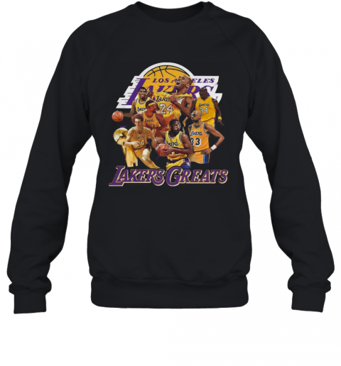 Los Angeles Lakers Greats Basketball T-Shirt Unisex Sweatshirt