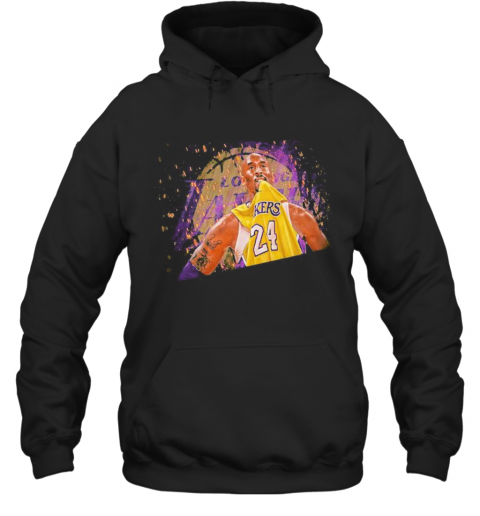 Los Angeles Lakers Kobe Bryant 24 Basketball Player T-Shirt Unisex Hoodie