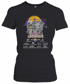 Los Angeles Lakers Legends 1947 2020 Signatures T-Shirt Classic Women's T-shirt