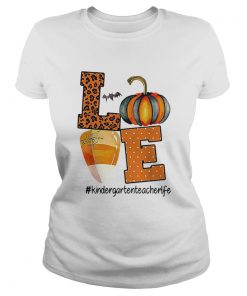 Love Kindergarten Teacher Life Halloween  Classic Ladies