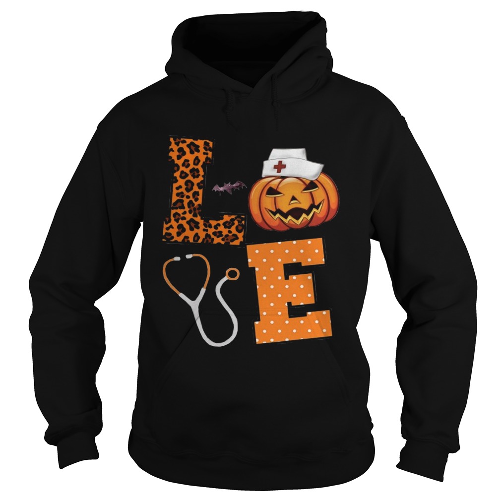 Love Nurse Pumpkin Hoodie