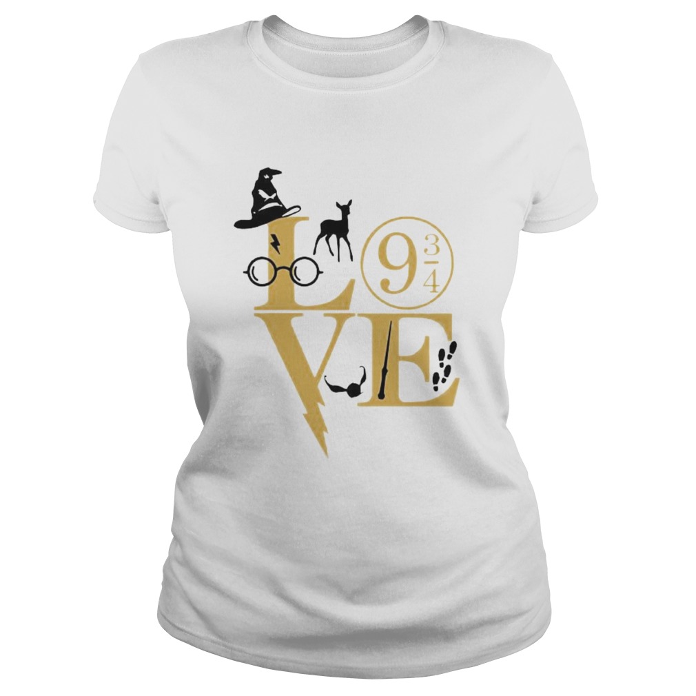 Love harry potter movie Classic Ladies