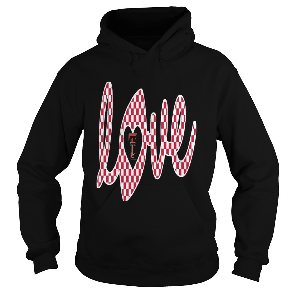 Love texas tech red raiders Hoodie