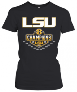 Lsu Tigers Football Champions 2019 T-Shirt Classic Women's T-shirt