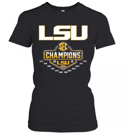 Lsu Tigers Football Champions 2019 T-Shirt Classic Women's T-shirt