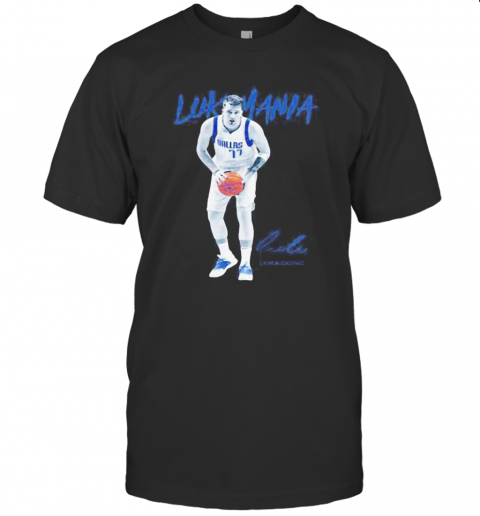Luke Mania Dallas 11 Luka Doncic T-Shirt