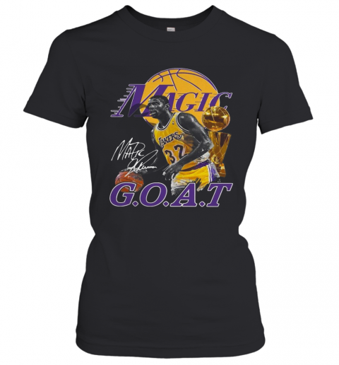 Magic GOAT Legend Signature T-Shirt Classic Women's T-shirt