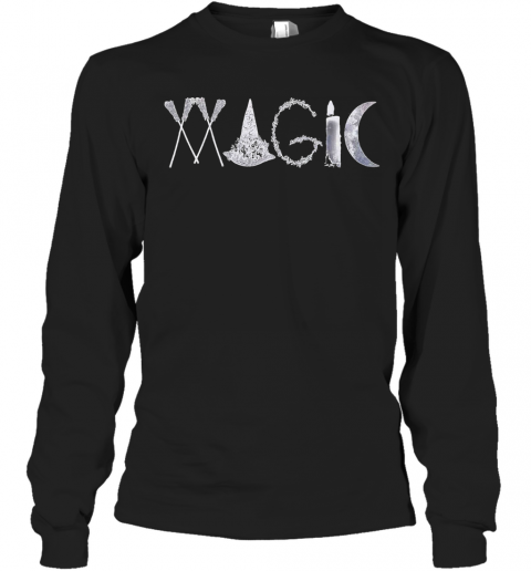 Magic Of Witch T-Shirt Long Sleeved T-shirt 