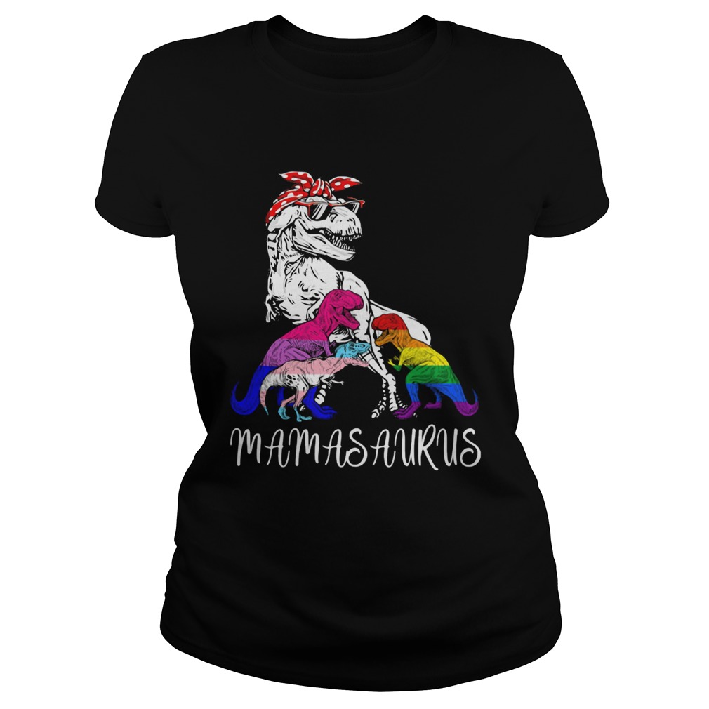 Mama Saurus LGBT Classic Ladies