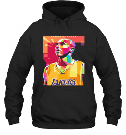 Mamba Forever Kobe Bryant Los Angeles Lakers Basketball Art T-Shirt Unisex Hoodie