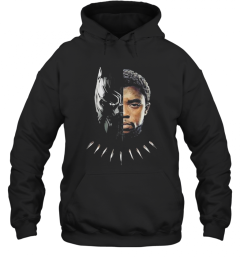 Marvel Heroes Black Panther Chadwick Boseman Actor T-Shirt Unisex Hoodie