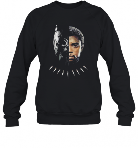 Marvel Heroes Black Panther Chadwick Boseman Actor T-Shirt Unisex Sweatshirt