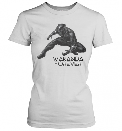 Marvel Heroes Black Panther Chadwick Rip Wakanda Forever T-Shirt Classic Women's T-shirt