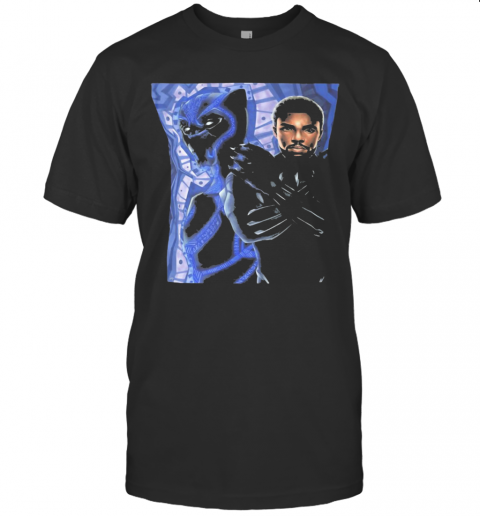 Marvel Heroes Rip Black Panther Chadwick Boseman T-Shirt