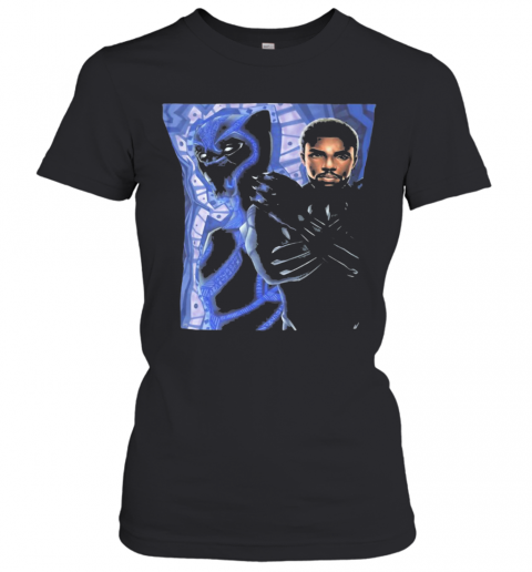 Marvel Heroes Rip Black Panther Chadwick Boseman T-Shirt Classic Women's T-shirt