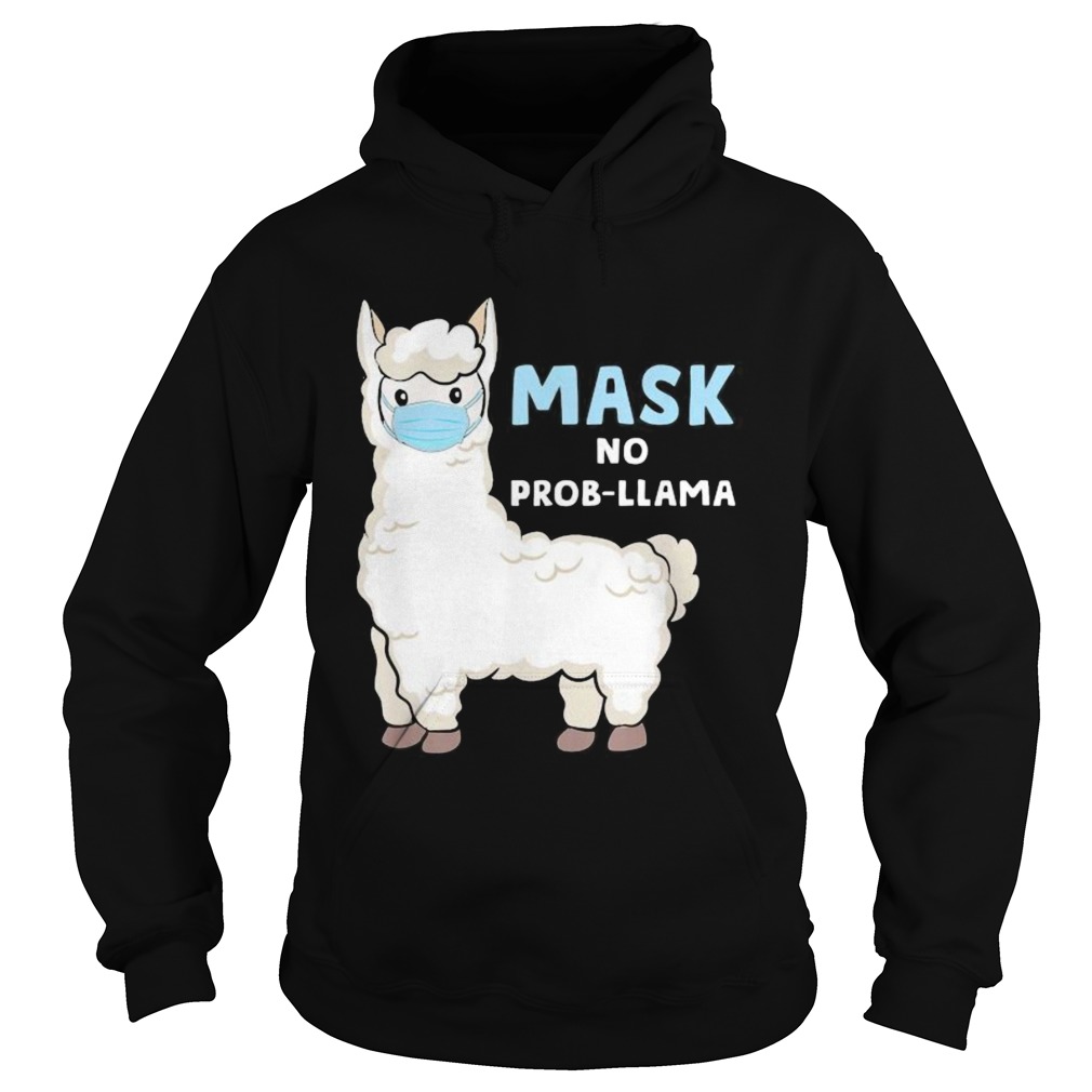 Mask no probllama Hoodie