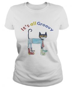 Meme black cat mask its all groovy  Classic Ladies