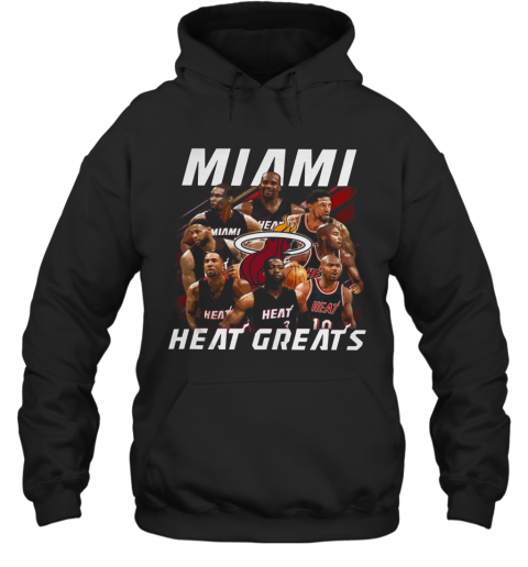 Miami Heat Greats T-Shirt Unisex Hoodie