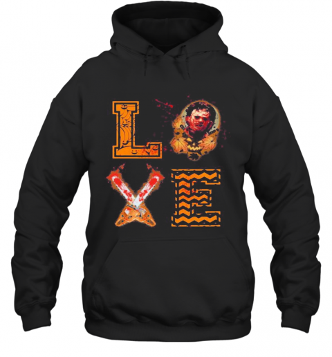 Michael Myers Love Halloween Knife T-Shirt Unisex Hoodie