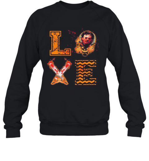 Michael Myers Love Halloween Knife T-Shirt Unisex Sweatshirt