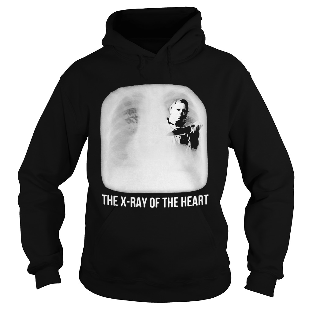 Michael myers the xray of the heart Hoodie