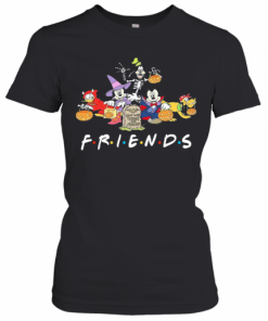 Mickey Mouse Friends Trick Or Treat Halloween Friends T-Shirt Classic Women's T-shirt