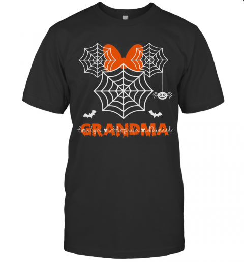 Mickey Mouse Grandma Emily Shopia Daniel Halloween T-Shirt