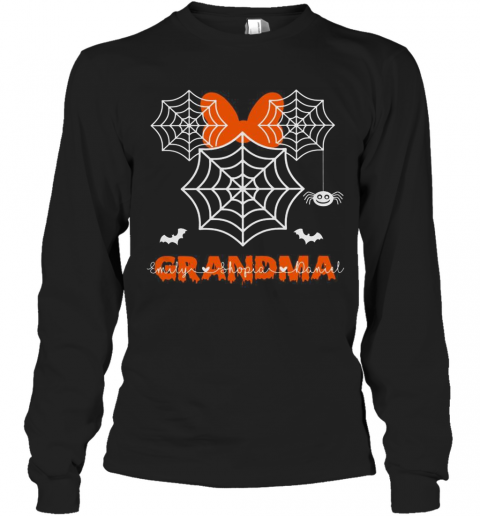 Mickey Mouse Grandma Emily Shopia Daniel Halloween T-Shirt Long Sleeved T-shirt 