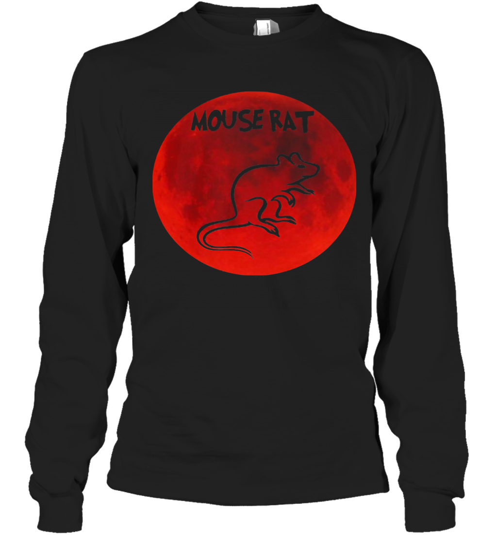 Mouse Rat Sunset T-Shirt Long Sleeved T-shirt 