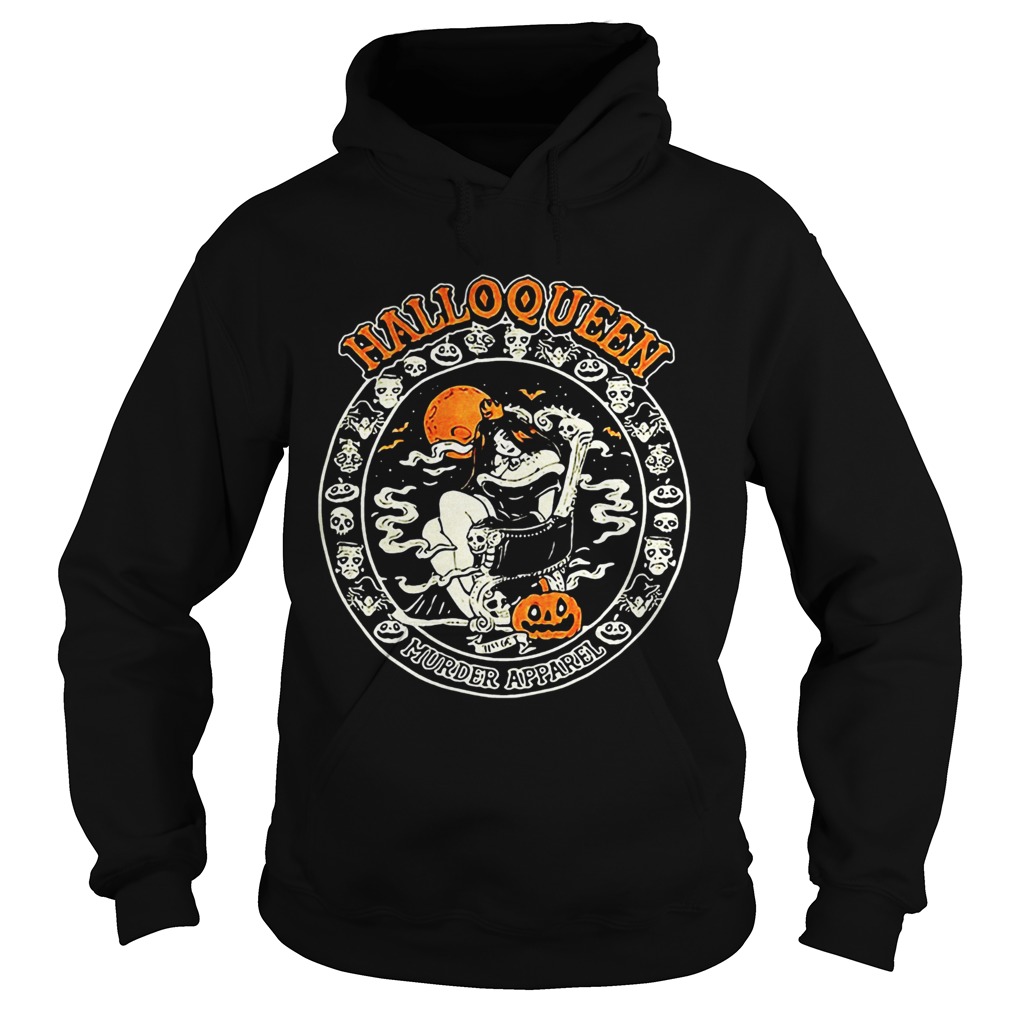 Murder Apparel Skeleton Pumpkin Halloween Hoodie