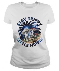 Mushroom Stay Trippy Little Hippie  Classic Ladies