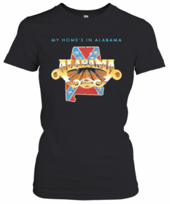 My Home'S In Alabama British Flag T-Shirt Classic Women's T-shirt