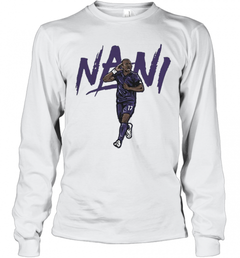 Nani Orlando City Soccer T-Shirt Long Sleeved T-shirt
