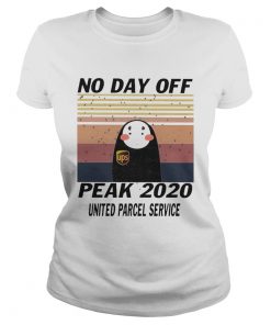 No Day Off Peak 2020 United Parcel Service Vintage  Classic Ladies