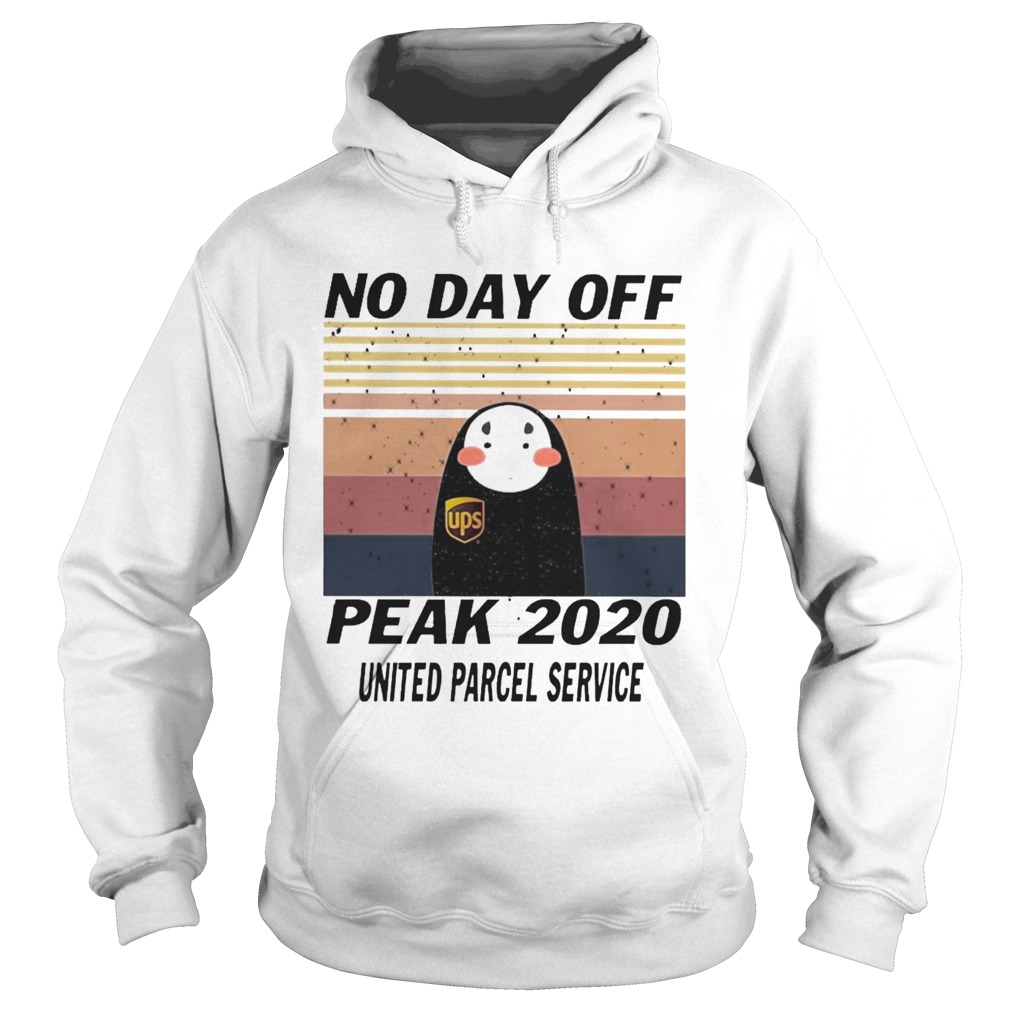 No Day Off Peak 2020 United Parcel Service Vintage Hoodie