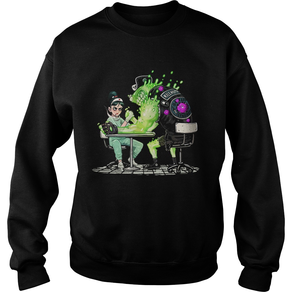 Nurse and covid19 virus 2020 Sweatshirt
