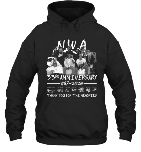 Nwa 33Rd Anniversary T-Shirt Unisex Hoodie