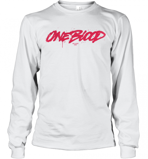 One Blood T-Shirt Long Sleeved T-shirt 