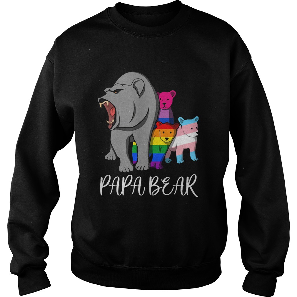 Papa Bear LGBT Sweatshirt