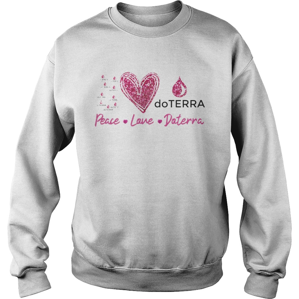 Peace Love Doterra Diamond Sweatshirt
