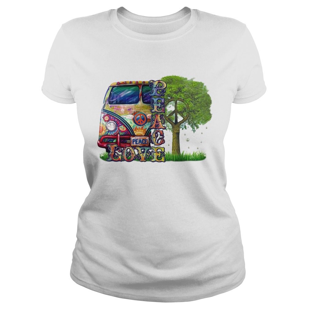 Peace Love Hippie Classic Ladies