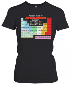 Periodic Table Of Star Wars Elements T-Shirt Classic Women's T-shirt