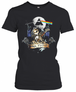 Pink Floyd Band Jack Skellington Playing Guitar T-Shirt Classic Women's T-shirt