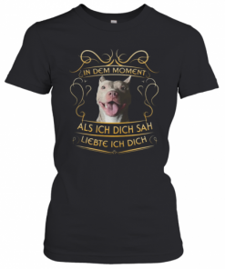 Pitbull In Dem Moment Als Ich Dich Sah Liebte Ich Dich T-Shirt Classic Women's T-shirt