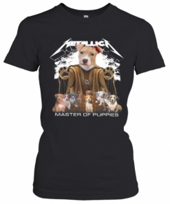 Pitbull Metallica Master Of Puppies T-Shirt Classic Women's T-shirt